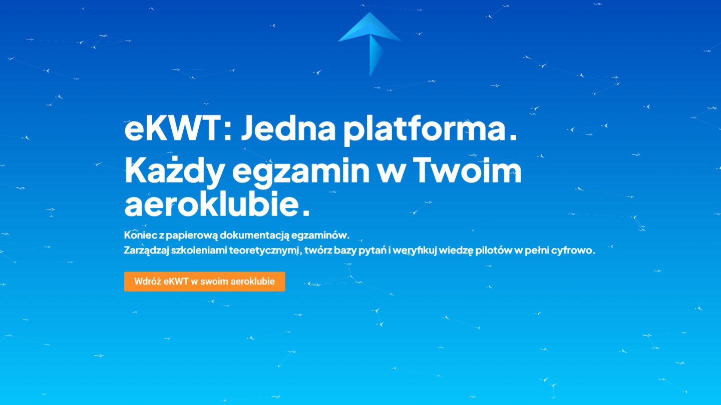 eKWT - platforma dla aeroklubów
